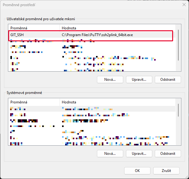 GIT_SSH Environment variable